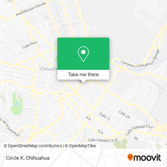 Mapa de Circle K