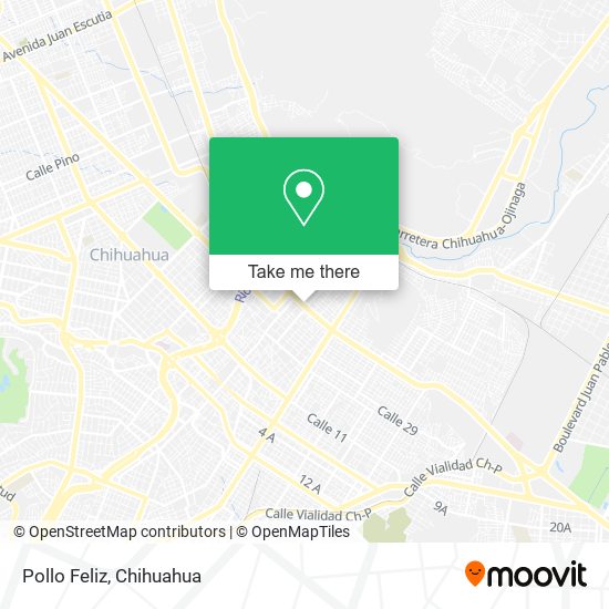 Mapa de Pollo Feliz