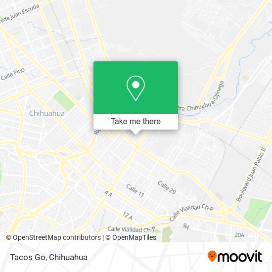 Tacos Go map