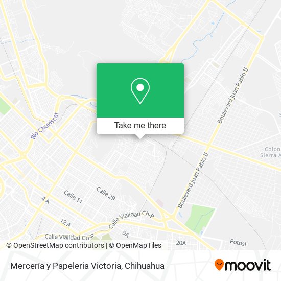 Mercería y Papeleria Victoria map