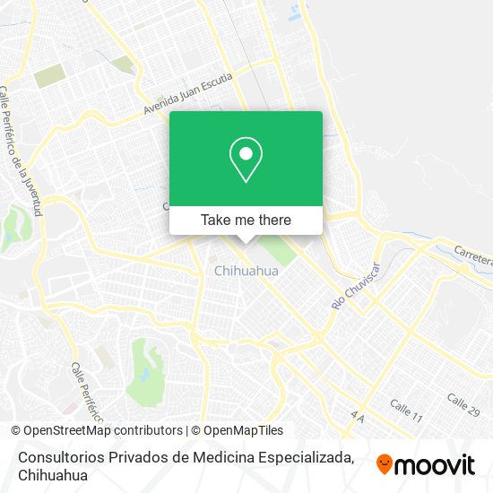 Consultorios Privados de Medicina Especializada map