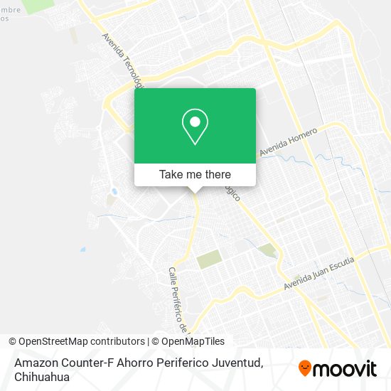 Amazon Counter-F Ahorro Periferico Juventud map