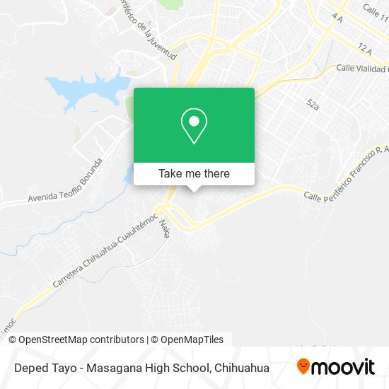 Mapa de Deped Tayo - Masagana High School
