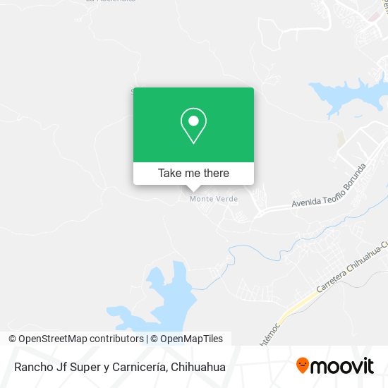 Mapa de Rancho Jf Super y Carnicería