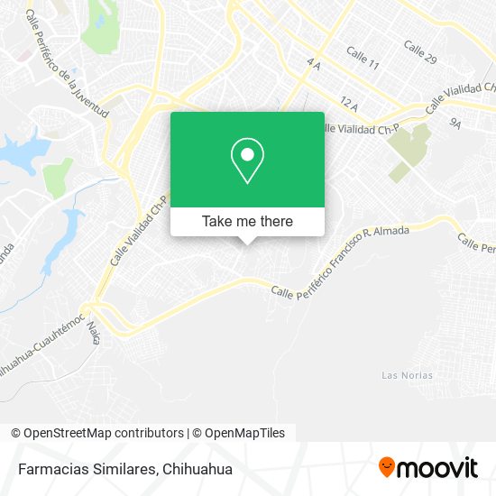 Farmacias Similares map