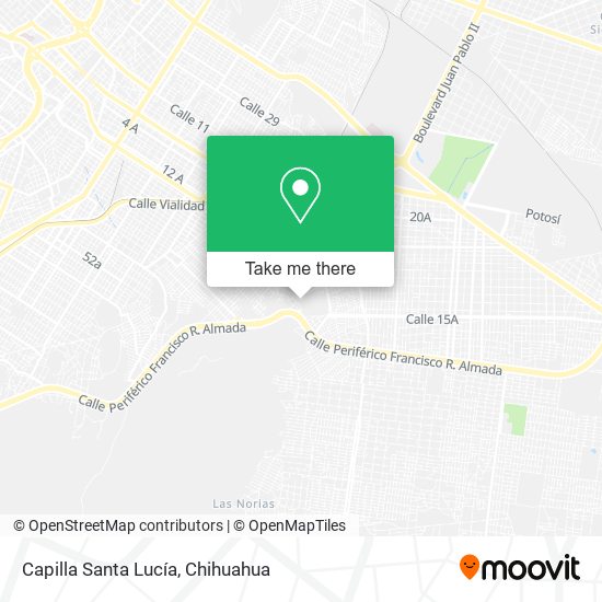 Capilla Santa Lucía map