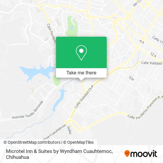 Mapa de Microtel Inn & Suites by Wyndham Cuauhtemoc