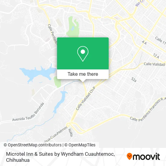 Microtel Inn & Suites by Wyndham Cuauhtemoc map