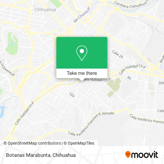 Botanas Marabunta map