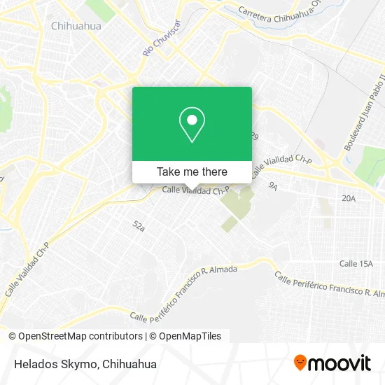 Helados Skymo map