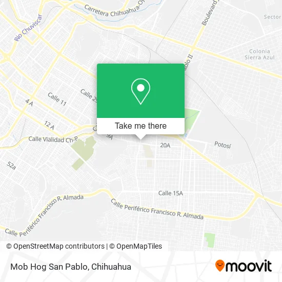 Mapa de Mob Hog San Pablo
