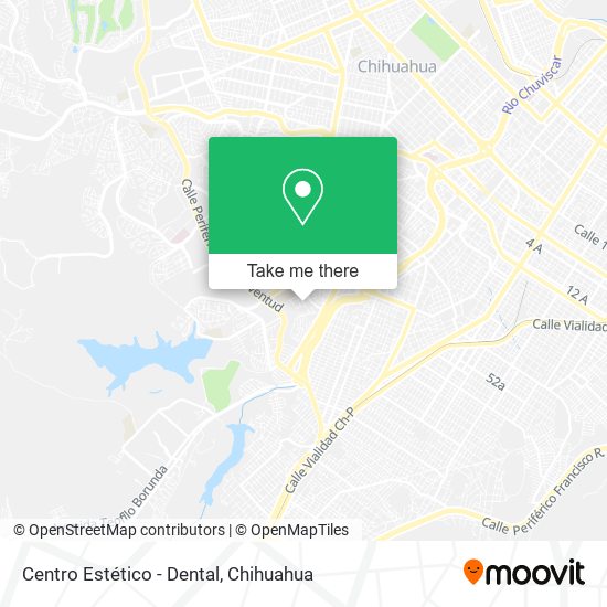 Mapa de Centro Estético - Dental