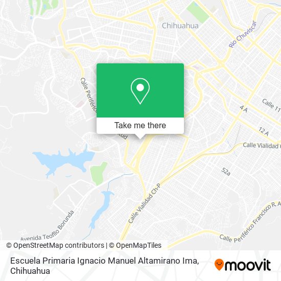 Escuela Primaria Ignacio Manuel Altamirano Ima map