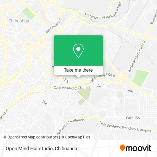 Open Mind Hairstudio map
