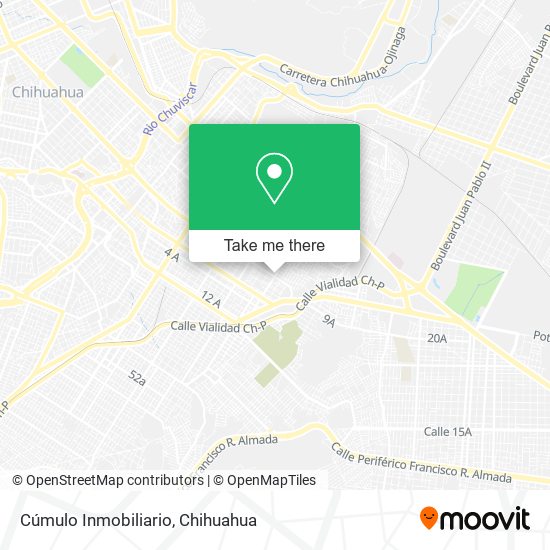 Cúmulo Inmobiliario map