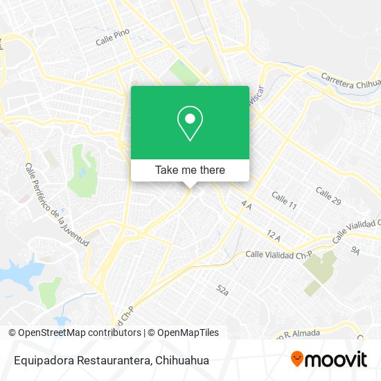 Equipadora Restaurantera map