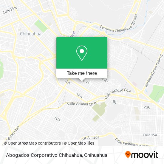 Mapa de Abogados Corporativo Chihuahua