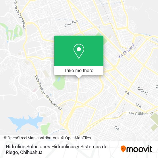 Hidroline Soluciones Hidráulicas y Sistemas de Riego map