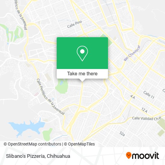 Slibano's Pizzería map