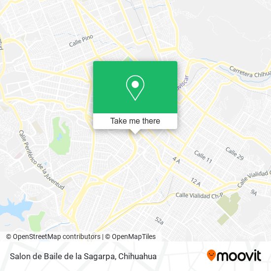Mapa de Salon de Baile de la Sagarpa