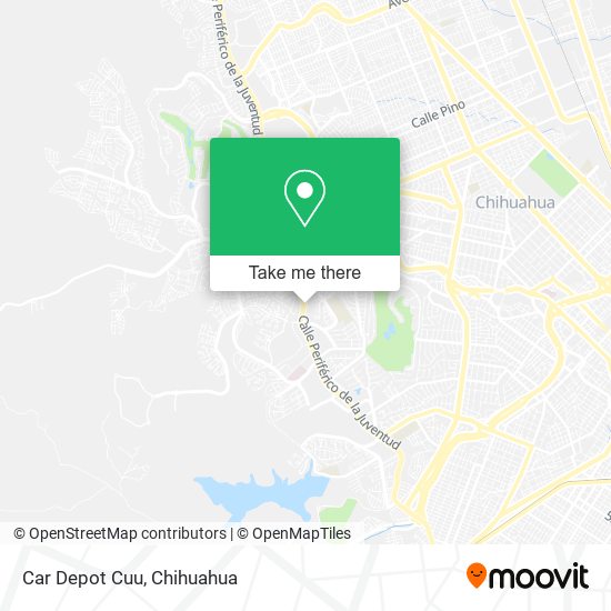 Car Depot Cuu map