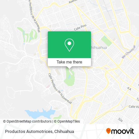 Mapa de Productos Automotrices