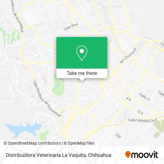 Distribuidora Veterinaria La Vaquita map