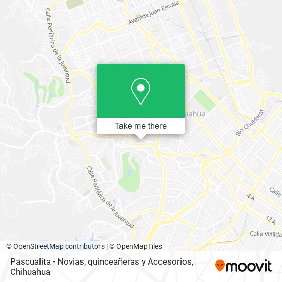 Pascualita - Novias, quinceañeras y Accesorios map
