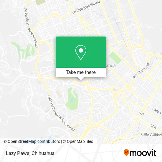 Lazy Paws map