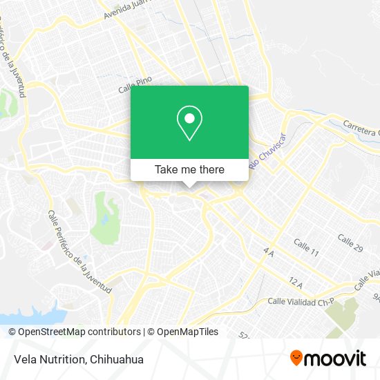 Vela Nutrition map