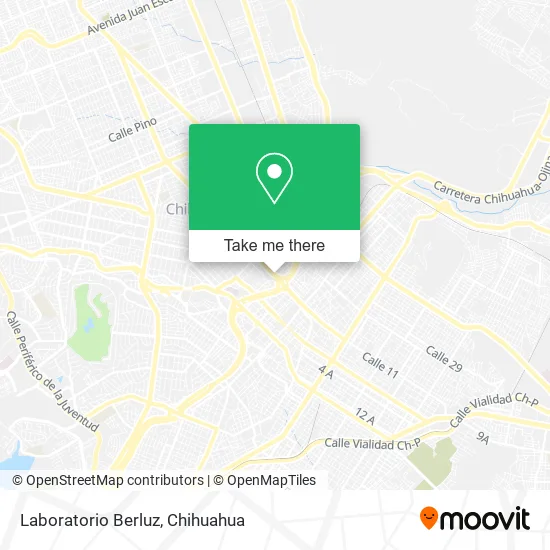 Laboratorio Berluz map