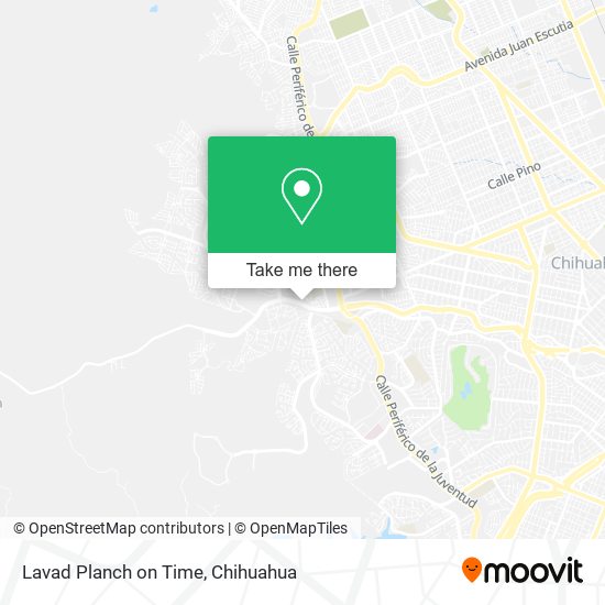 Lavad Planch on Time map