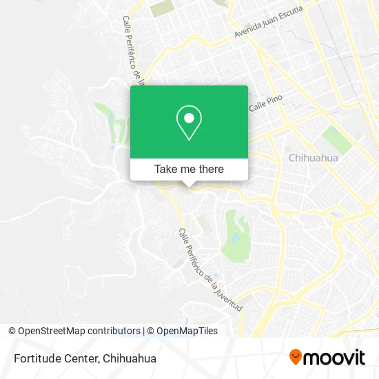 Mapa de Fortitude Center