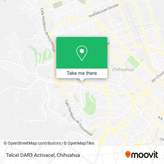 Telcel DAR3 Activacel map