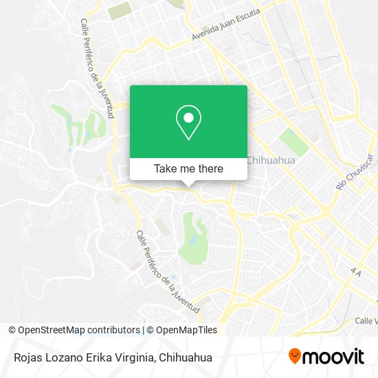 Rojas Lozano Erika Virginia map