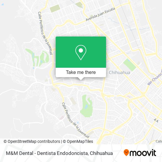 M&M Dental - Dentista Endodoncista map