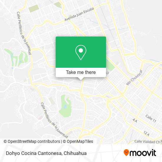 Mapa de Dohyo Cocina Cantonesa