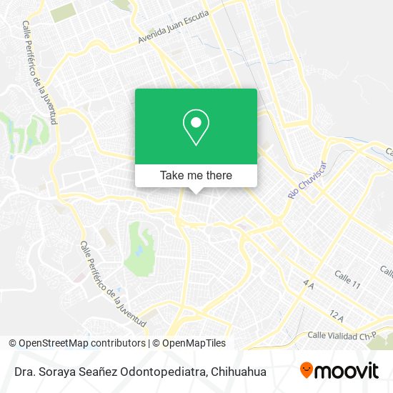 Mapa de Dra. Soraya Seañez Odontopediatra