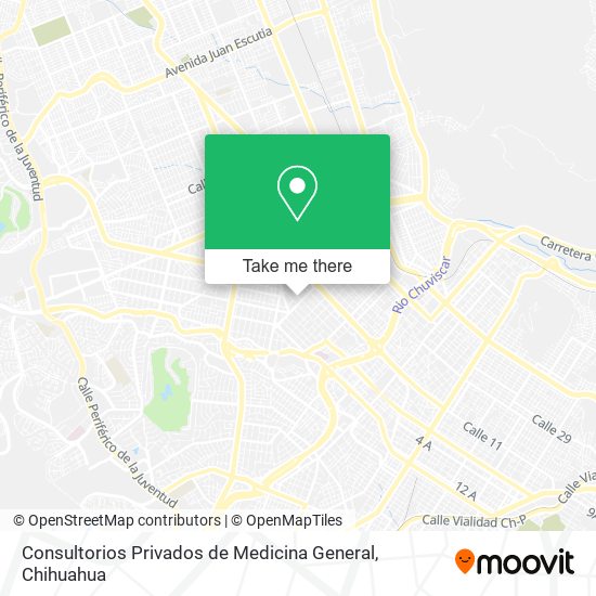 Mapa de Consultorios Privados de Medicina General