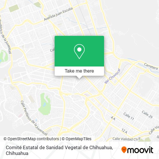 Comité Estatal de Sanidad Vegetal de Chihuahua map