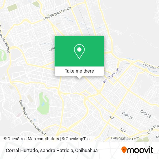 Corral Hurtado, sandra Patricia map