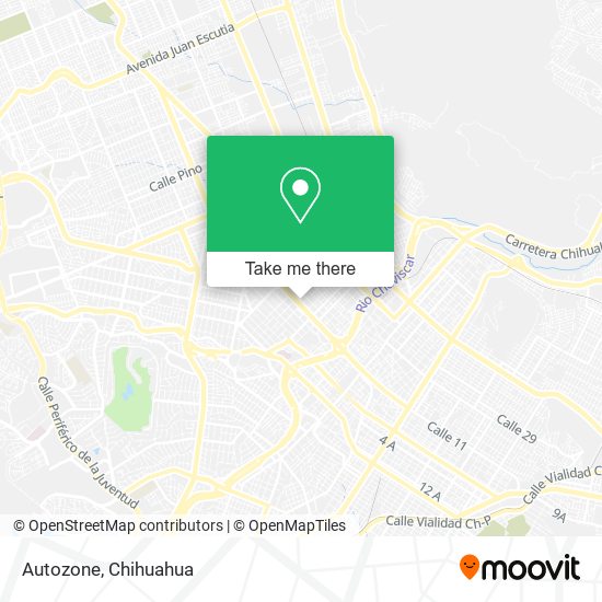 Autozone map