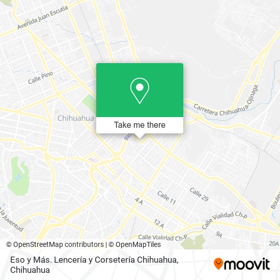 Eso y Más. Lencería y Corsetería Chihuahua map