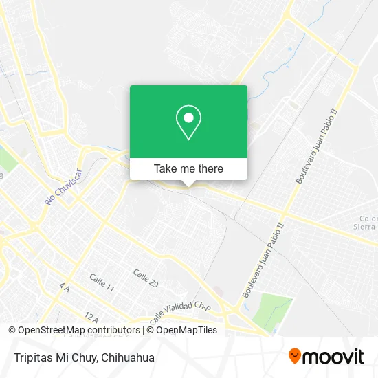 Mapa de Tripitas Mi Chuy