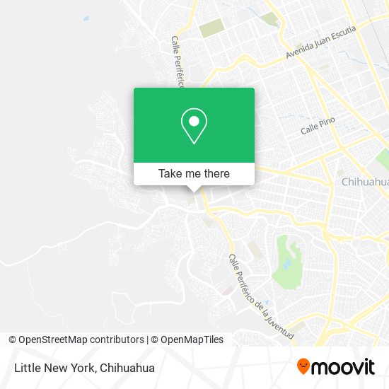 Little New York map