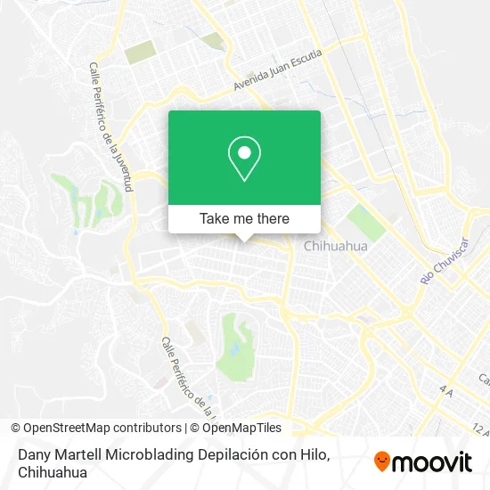 Dany Martell Microblading Depilación con Hilo map