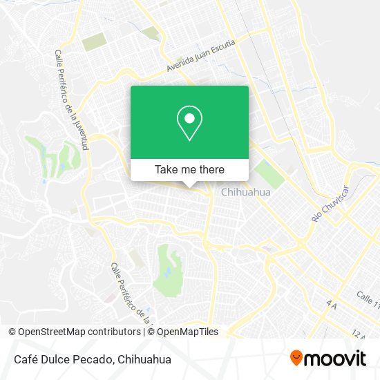 Café Dulce Pecado map
