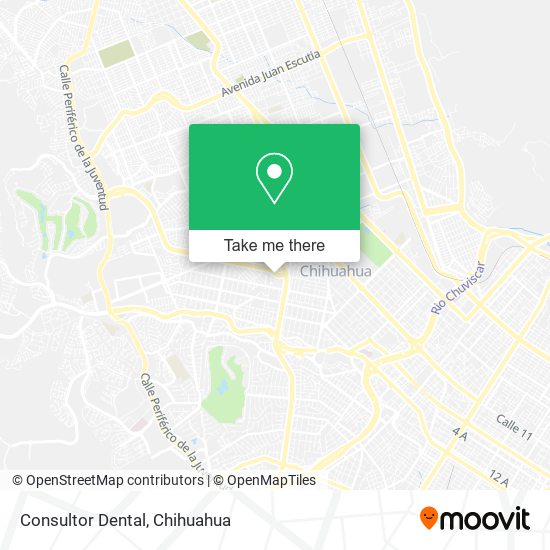 Mapa de Consultor Dental