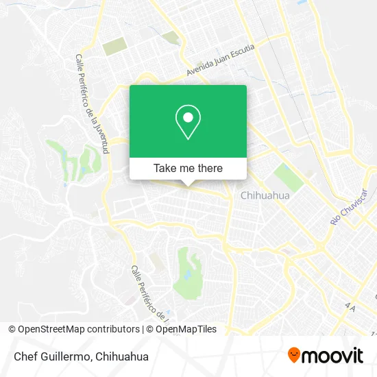 Mapa de Chef Guillermo