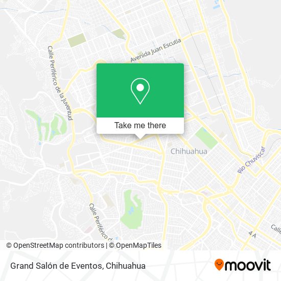 Grand Salón de Eventos map